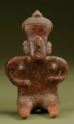 Pre-Columbian Pottery Figure